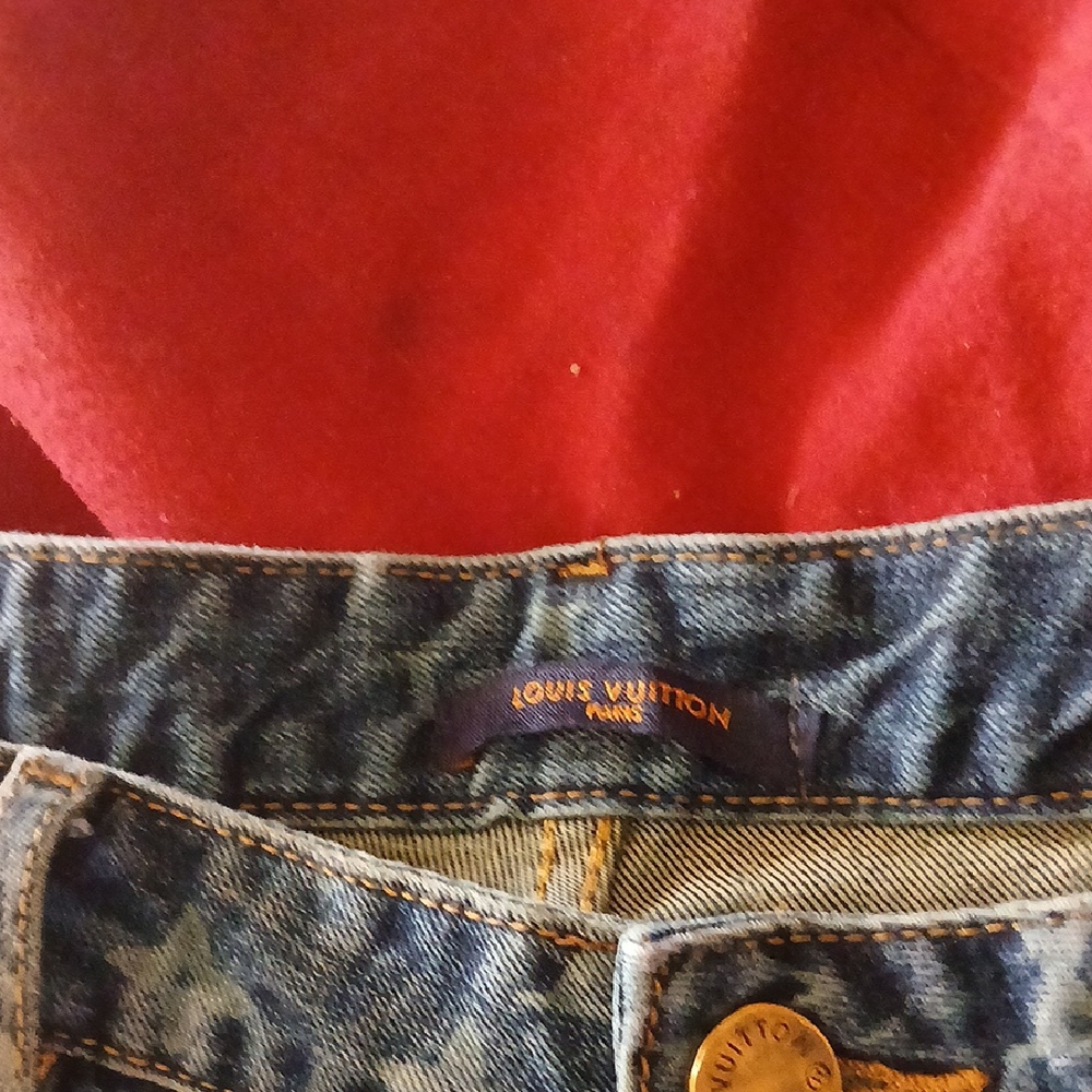 Louis Vuitton Blue Classic Denim Jeans